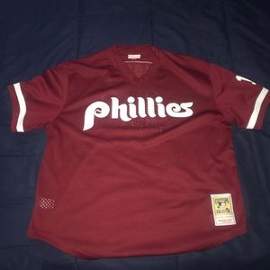 Mitchell & Ness Phillies baseball jersey